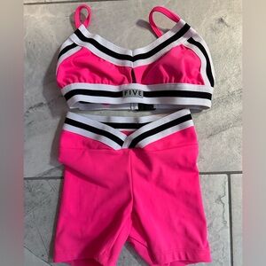 FIVE Kids Pink Dance Costume Set